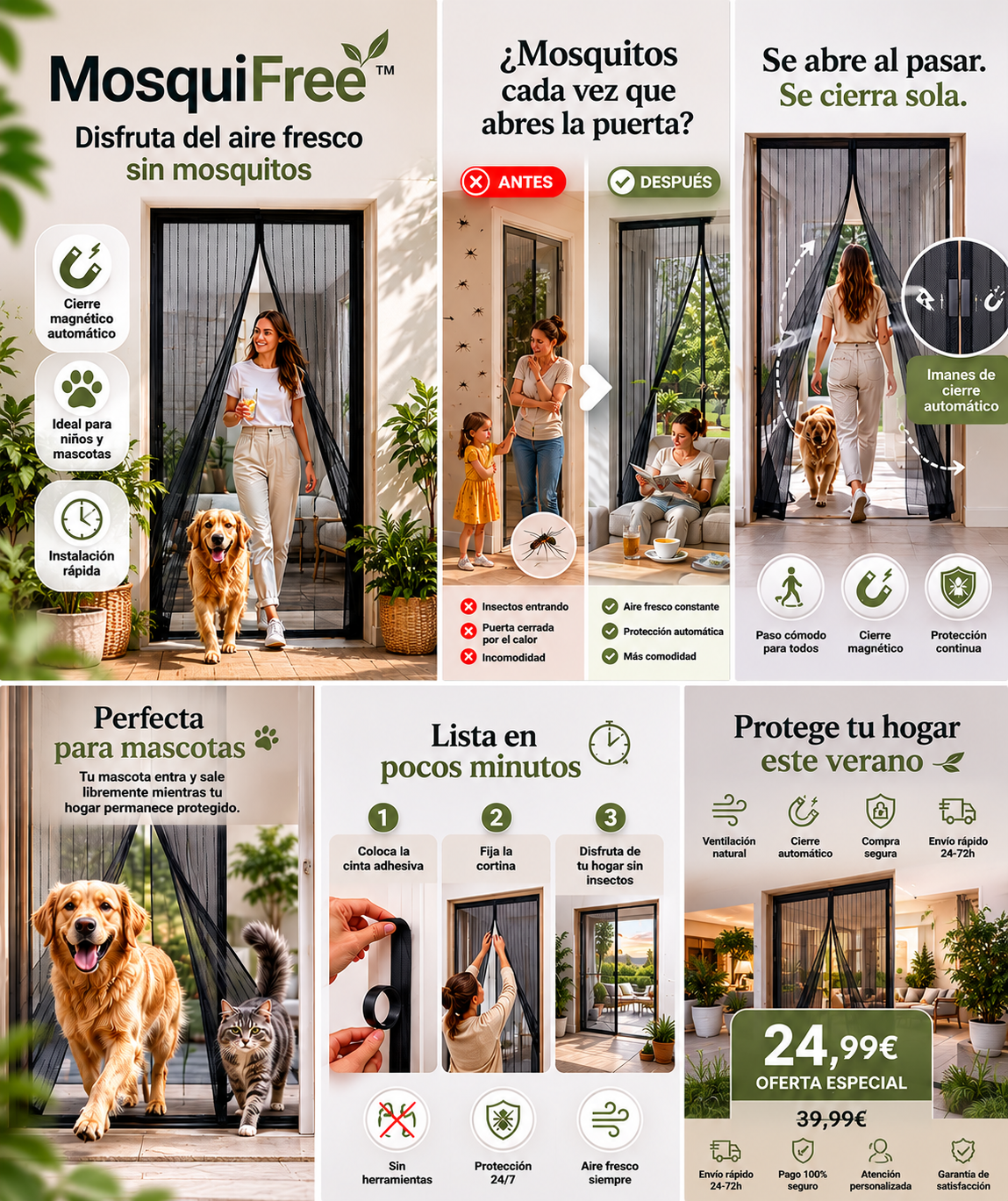 MosquiFree™ "Aire fresco. Cero mosquitos."
