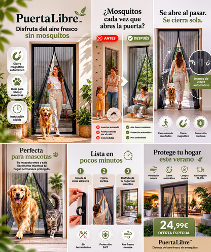 MosquiFree™ "Aire fresco. Cero mosquitos."
