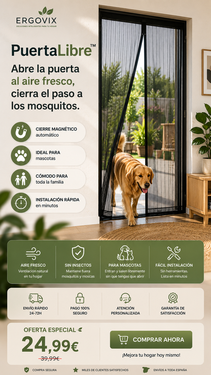 MosquiFree™ "Aire fresco. Cero mosquitos."